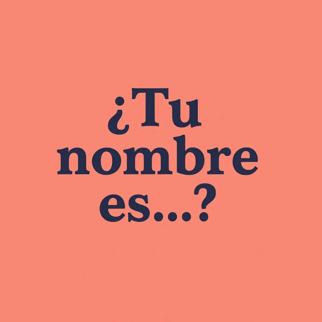 Is your name