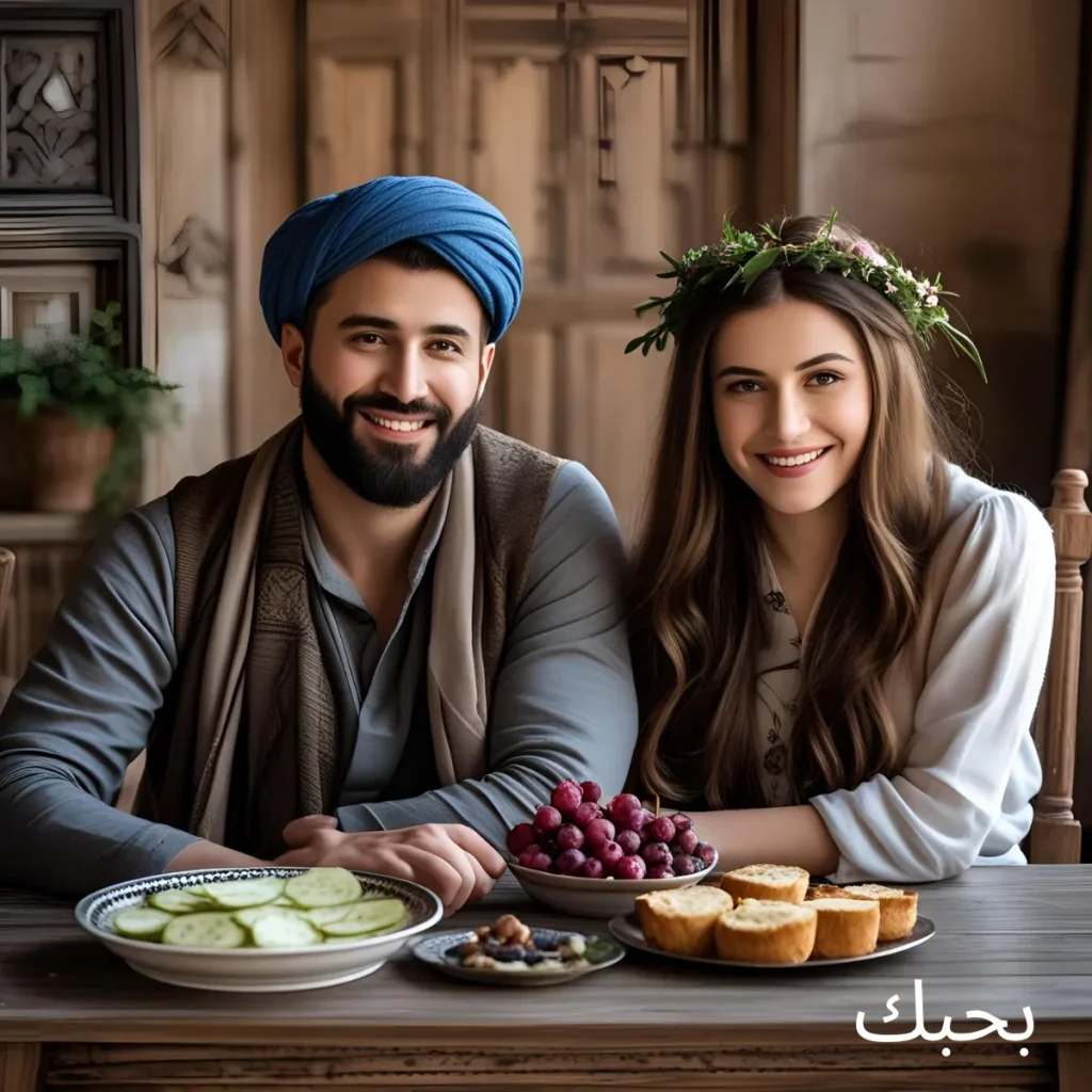 to a male Baḥibbik to a female