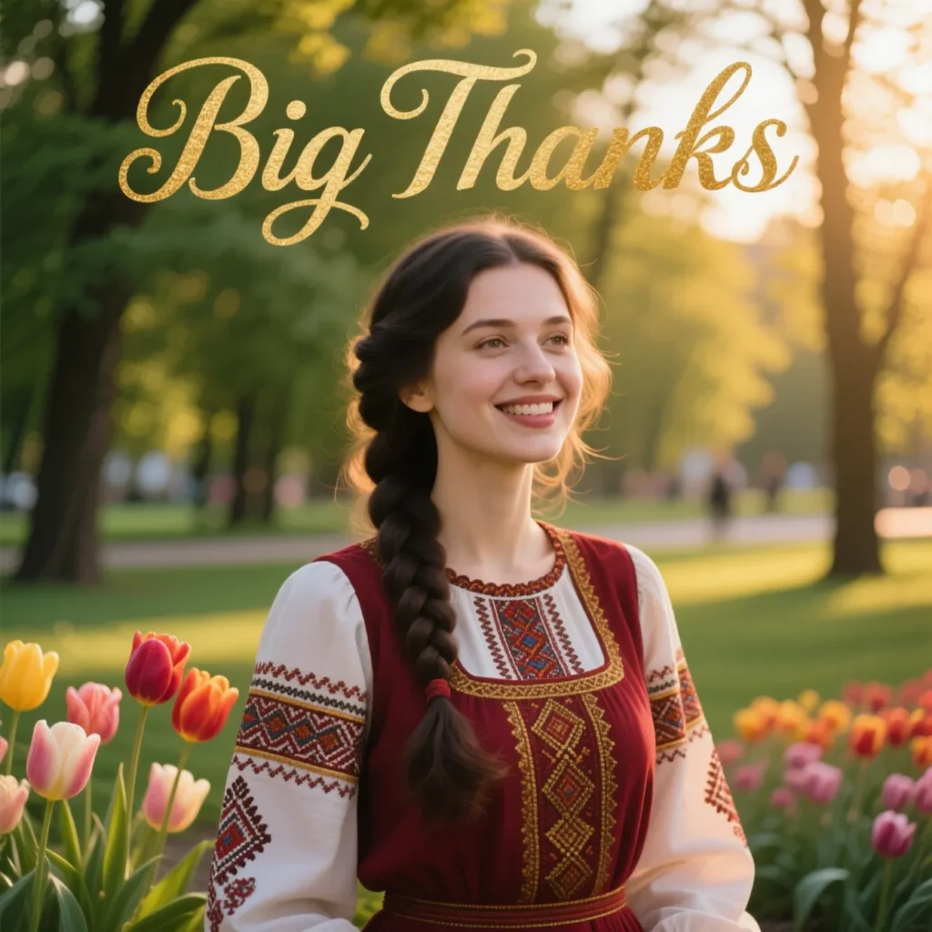 Big thank you