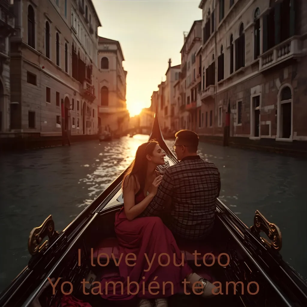 I love you too
