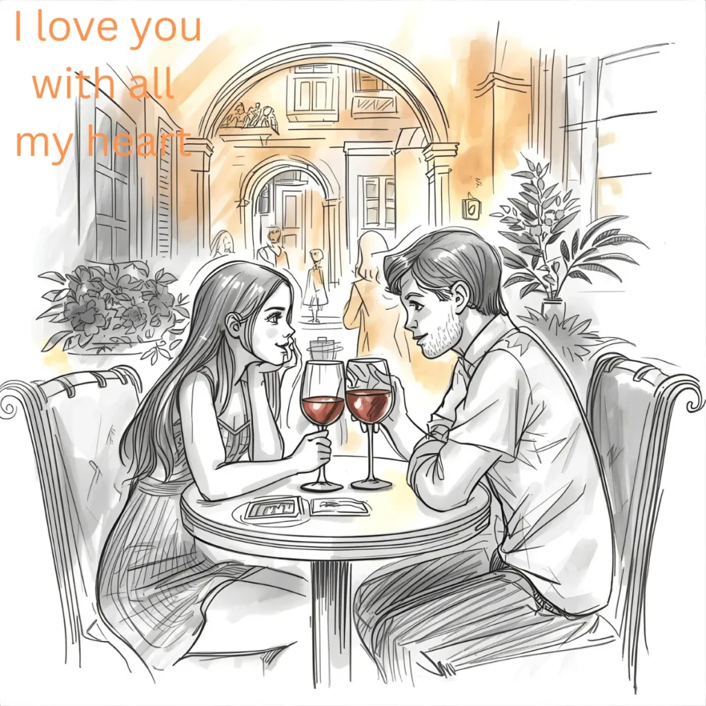 I love you with all my heart