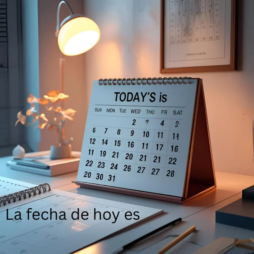 La fecha de hoy es