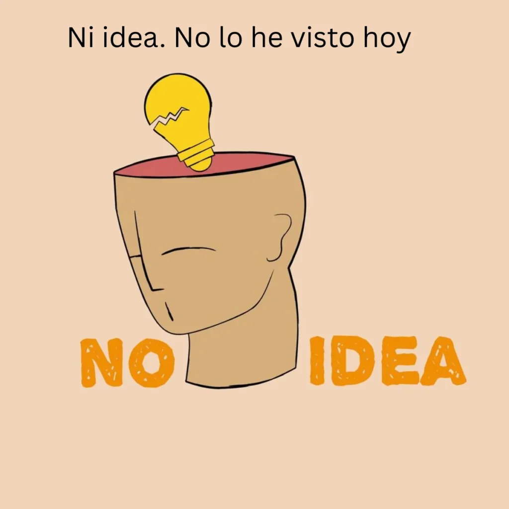 Ni idea
