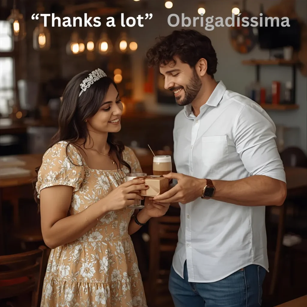 Obrigadíssima