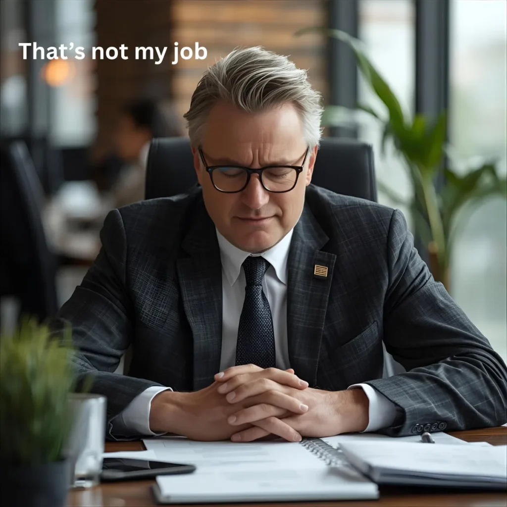 That’s not my job