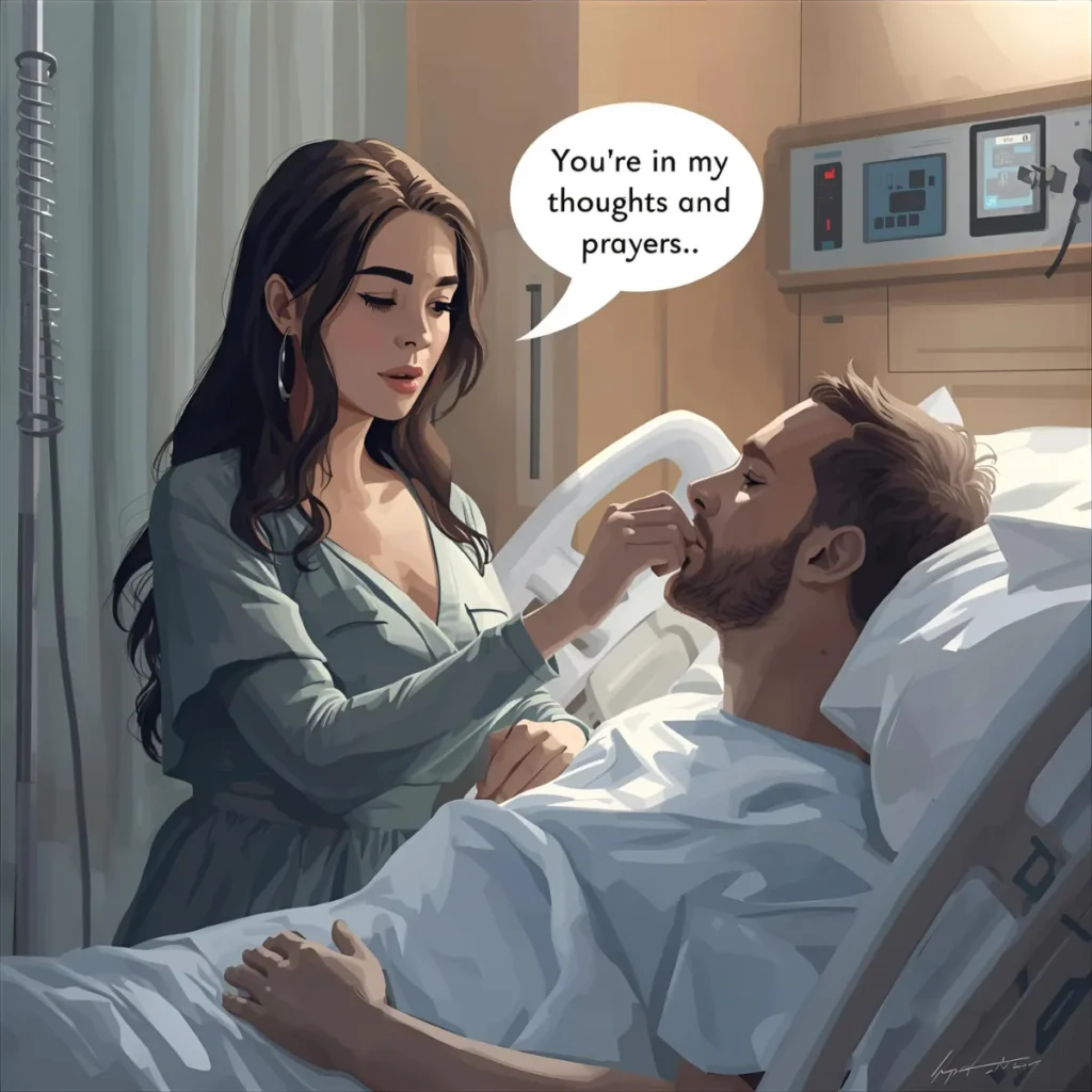 You’re in my thoughts and prayers