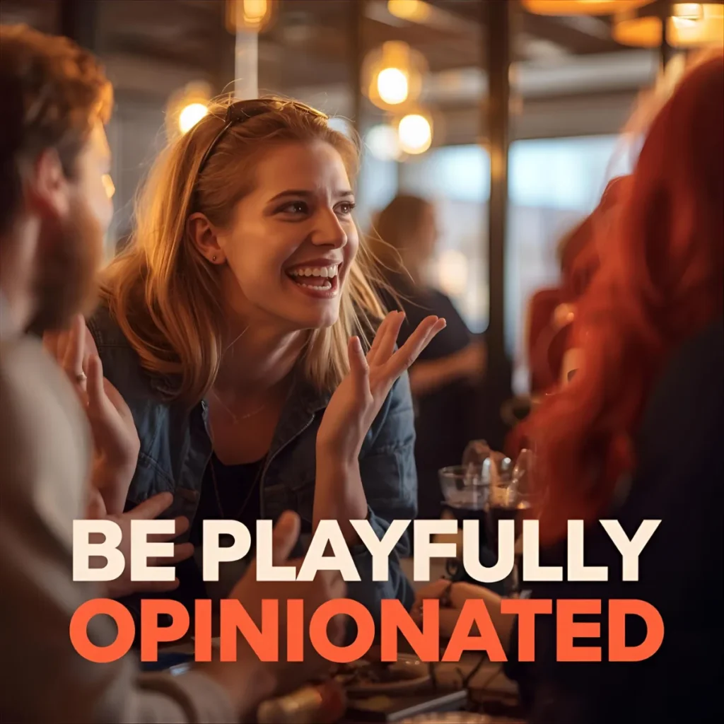 Be Playfully Opinionated