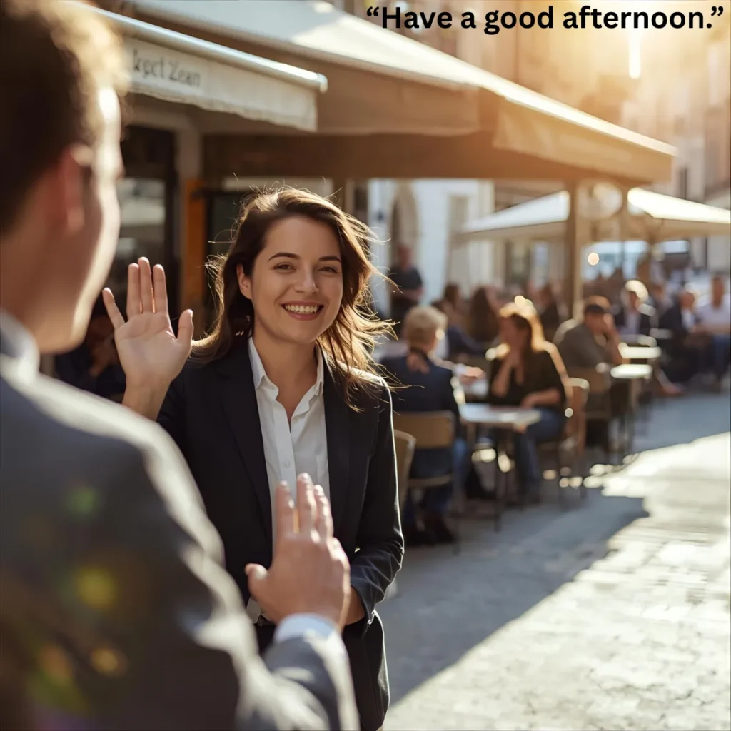 Have a good afternoon