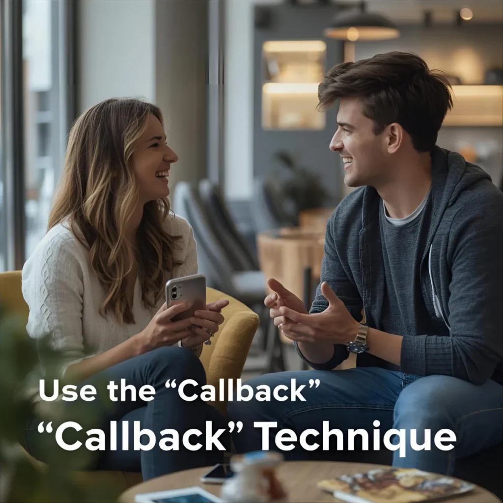 Use the Callback Technique