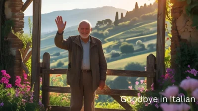 Goodbye in Italian