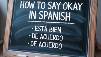 How to Say Okay in Spanish