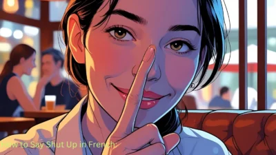 How to Say Shut Up in French: