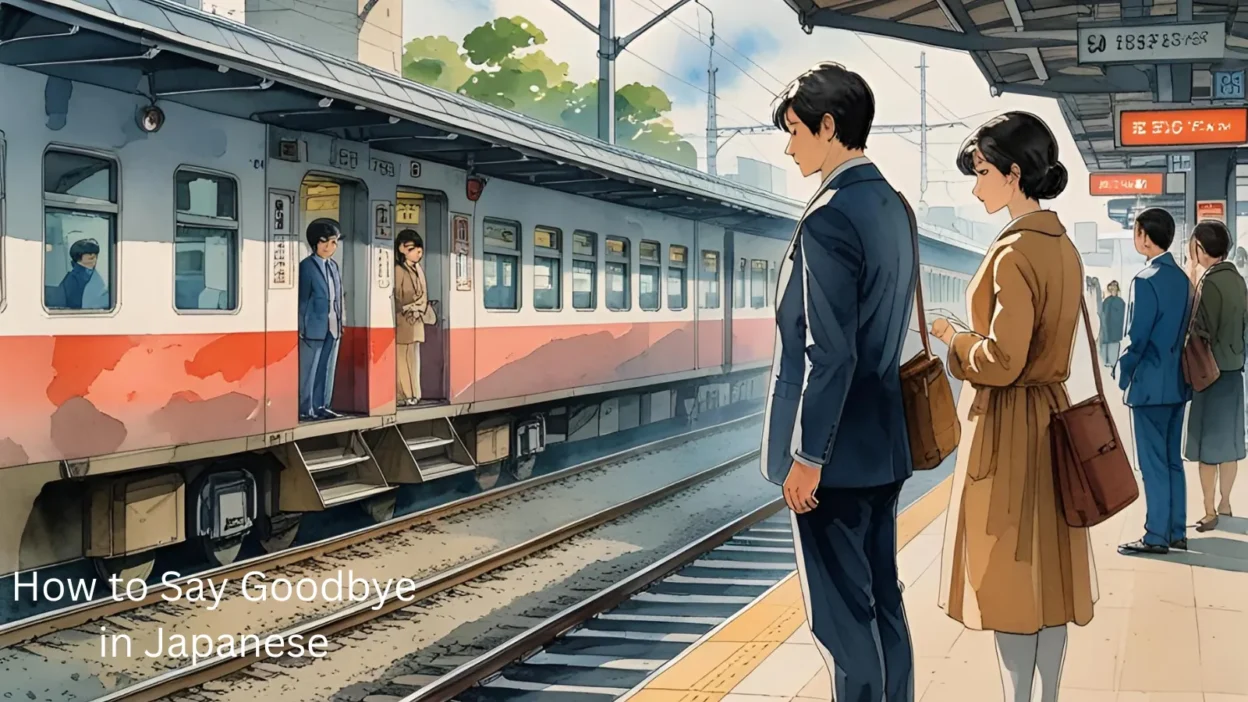 Goodbye in Japanese