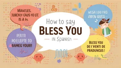 How to Say Bless You in Spanish