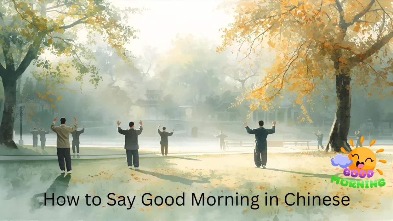 How to Say Good Morning in Chinese