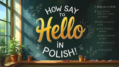 How to Say Hello in Polish
