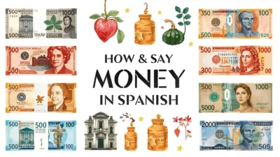 How to Say Money in Spanish