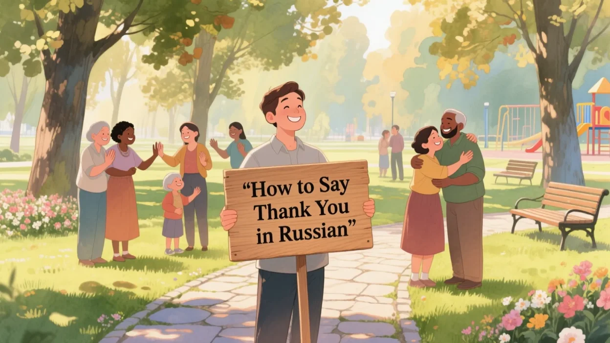 Thank You in Russian