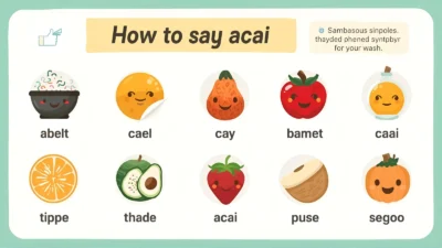 How to Say Açaí