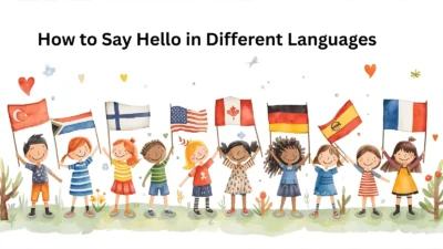 How to Say Hello in Different Languages