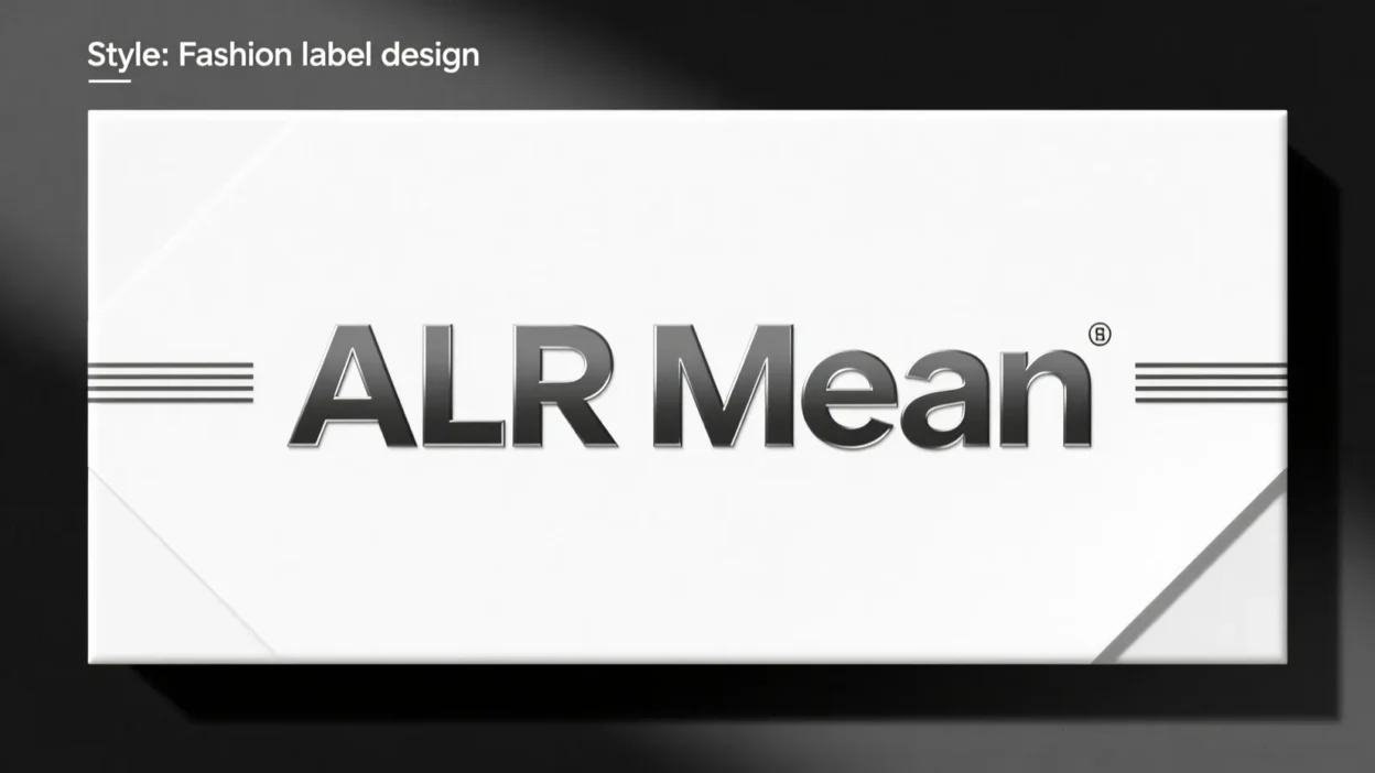 What Does ALR Mean in Text