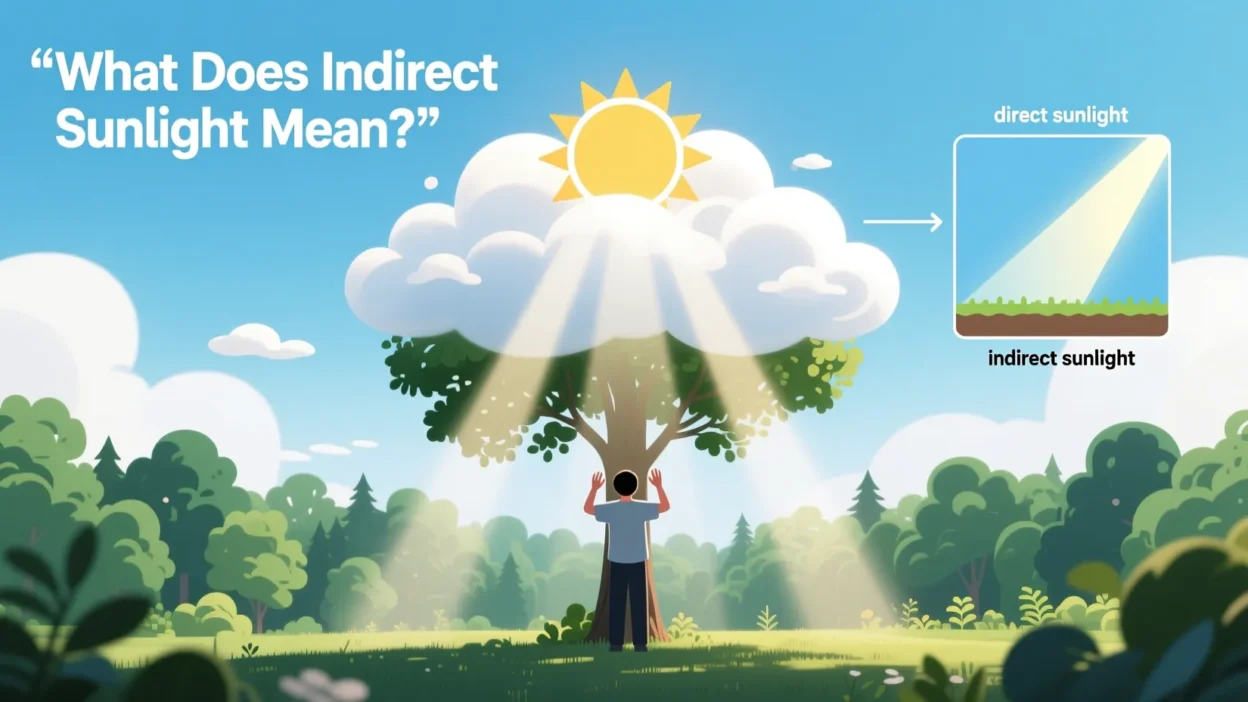 What Does Indirect Sunlight Mean