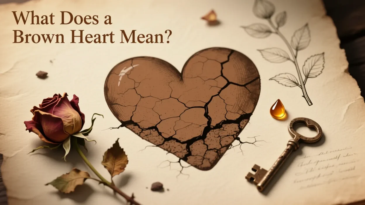 What Does a Brown Heart Mean