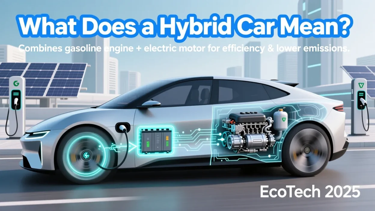 What Does a Hybrid Car Mean