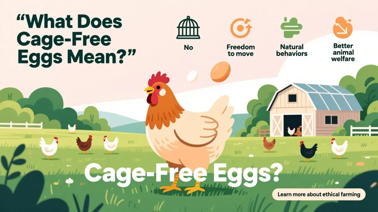 What Does Cage Free Eggs Mean