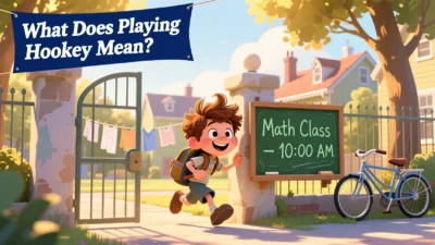 What Does Playing Hooky Mean