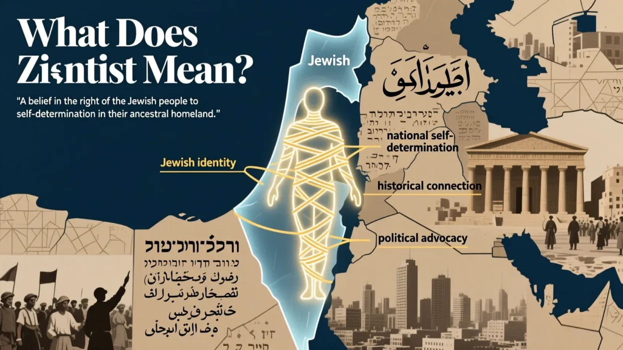 What Does Zionist Mean