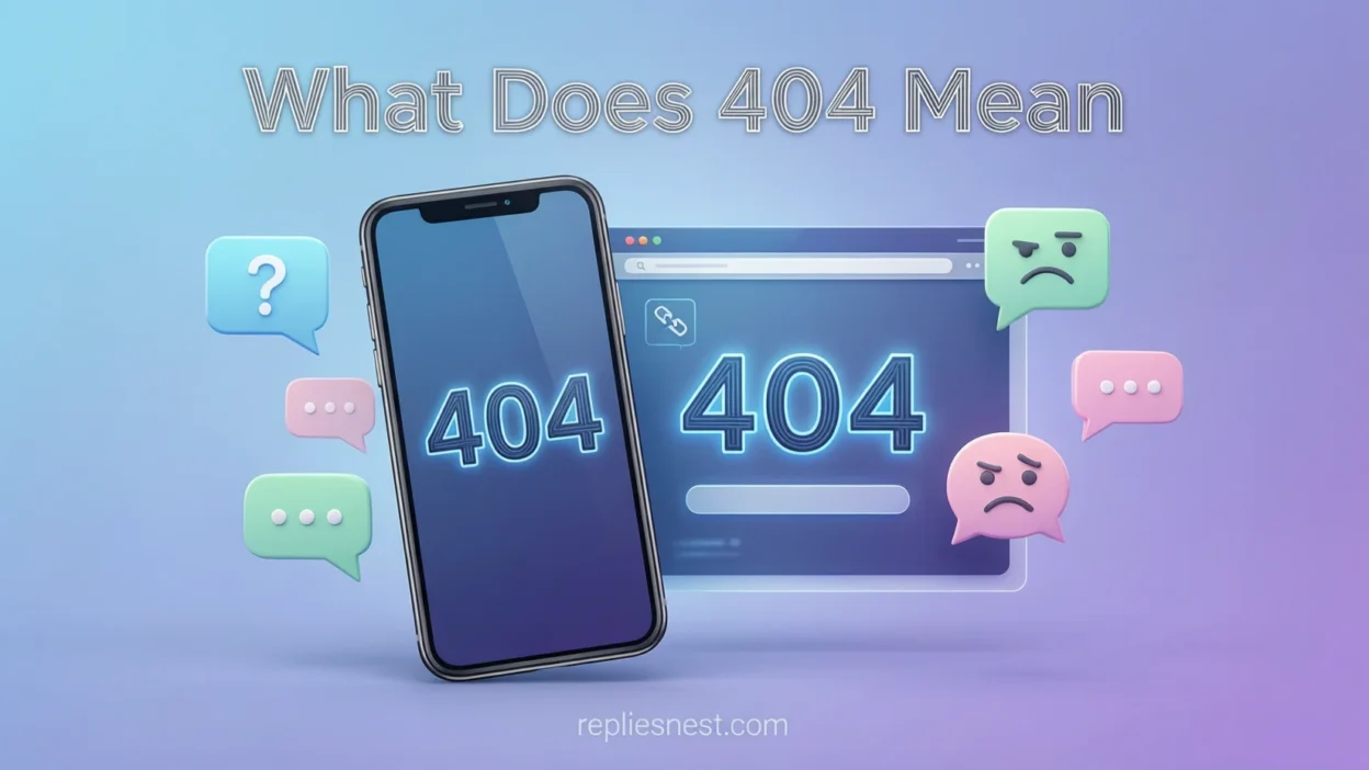 what does 404 mean