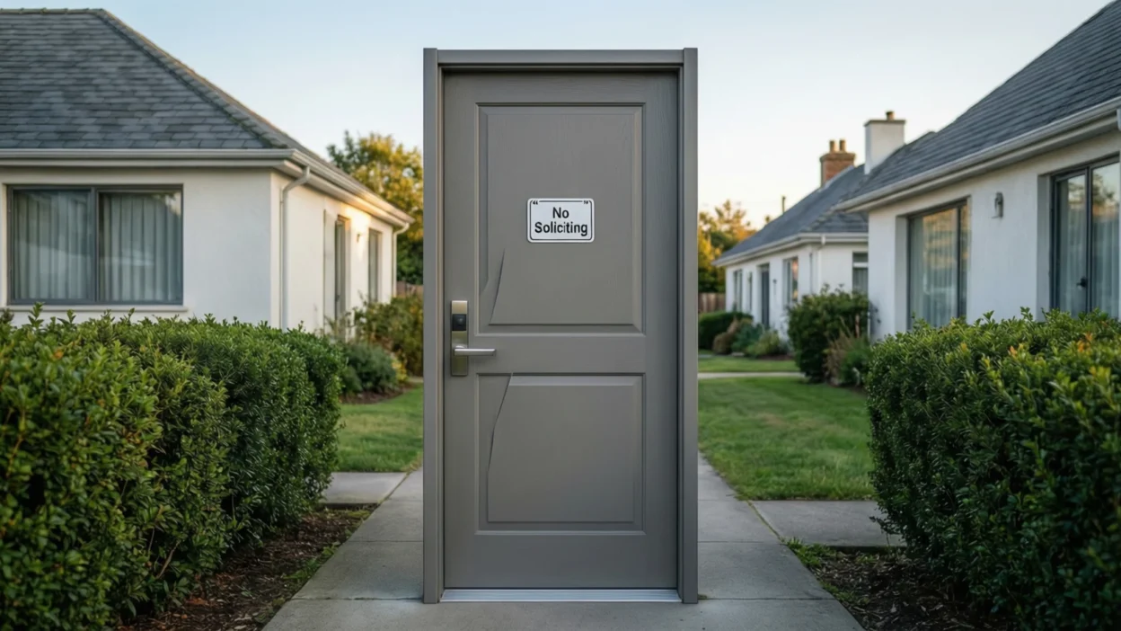 no soliciting meaning