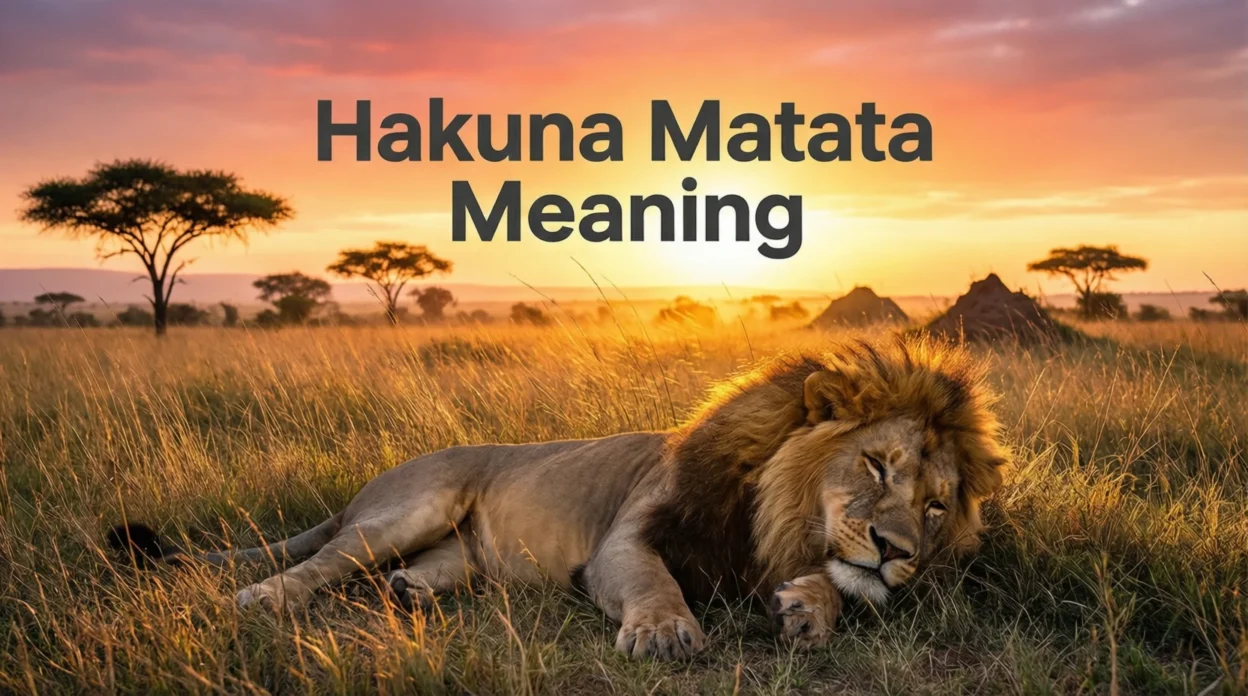 hakuna matata meaning