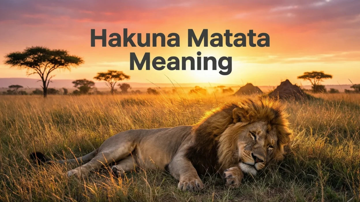 hakuna matata meaning